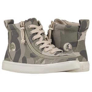 BILLY FOOTWEAR Kids Classic High top Sneaker Natural Camo Lace Highs size: 11
